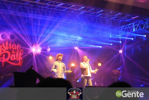 Confiram as fotos do show Chrystian & Ralf