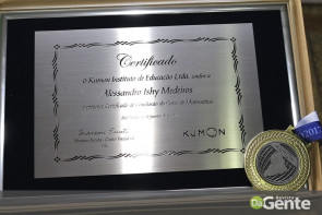 Kumon, Unidade Donomae Centro realiza diplomação e comemora seus 10 anos