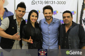 Confiram as fotos do show da banda Bonde do Forró