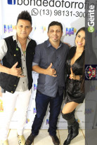 Confiram as fotos do show da banda Bonde do Forró