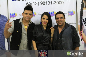 Confiram as fotos do show da banda Bonde do Forró