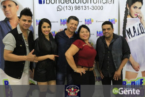 Confiram as fotos do show da banda Bonde do Forró