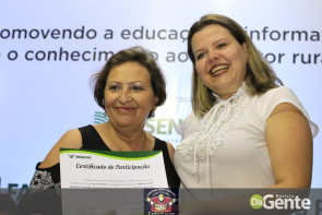 Confiram as fotos do evento de entrega de certificados do Senar/ms em Dourados