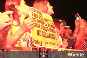 Confiram as fotos do show do Gustavo Lima