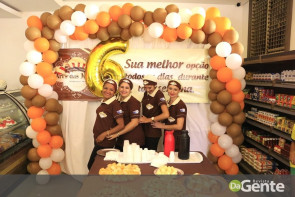 Confiram as fotos do aniversário de 6 anos da Padaria e Confeitaria Art's Das Massas