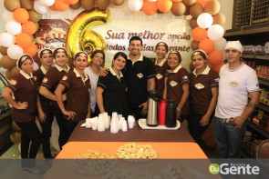 Confiram as fotos do aniversário de 6 anos da Padaria e Confeitaria Art's Das Massas