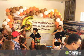 Confiram as fotos do aniversário de 6 anos da Padaria e Confeitaria Art's Das Massas