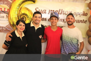 Confiram as fotos do aniversário de 6 anos da Padaria e Confeitaria Art's Das Massas