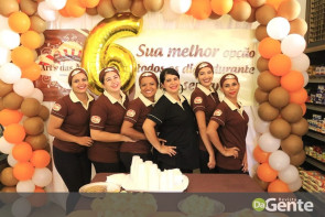 Confiram as fotos do aniversário de 6 anos da Padaria e Confeitaria Art's Das Massas
