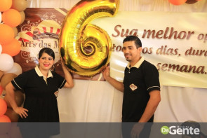 Confiram as fotos do aniversário de 6 anos da Padaria e Confeitaria Art's Das Massas