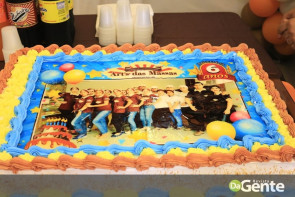 Confiram as fotos do aniversário de 6 anos da Padaria e Confeitaria Art's Das Massas