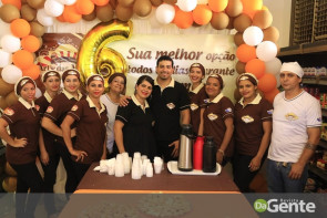 Confiram as fotos do aniversário de 6 anos da Padaria e Confeitaria Art's Das Massas