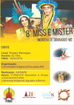 Confiram as fotos do 8° Miss e Mister indígena de Dourados