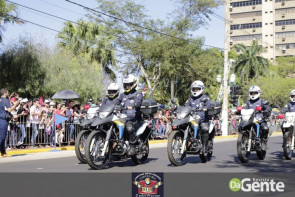 Confiram as fotos do Desfile Cívico de Dourados