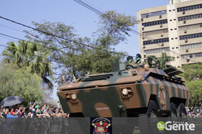 Confiram as fotos do Desfile Cívico de Dourados