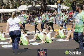 Confiram as fotos do Desfile Cívico de Dourados