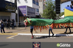 Confiram as fotos do Desfile Cívico de Dourados