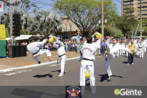 Confiram as fotos do Desfile Cívico de Dourados