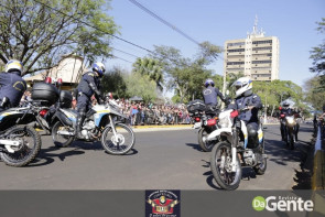 Confiram as fotos do Desfile Cívico de Dourados