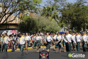 Confiram as fotos do Desfile Cívico de Dourados