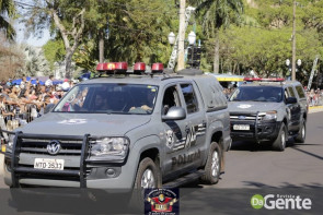 Confiram as fotos do Desfile Cívico de Dourados