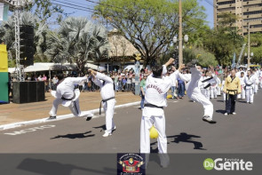 Confiram as fotos do Desfile Cívico de Dourados