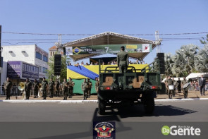 Confiram as fotos do Desfile Cívico de Dourados