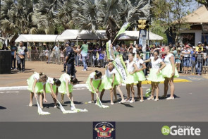Confiram as fotos do Desfile Cívico de Dourados