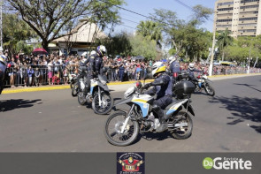 Confiram as fotos do Desfile Cívico de Dourados