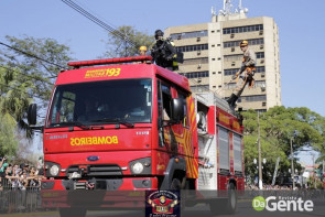 Confiram as fotos do Desfile Cívico de Dourados