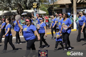 Confiram as fotos do Desfile Cívico de Dourados