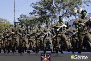 Confiram as fotos do Desfile Cívico de Dourados