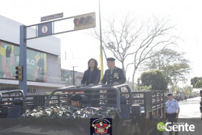 Confiram as fotos do Desfile Cívico de Dourados