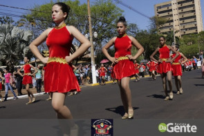Confiram as fotos do Desfile Cívico de Dourados
