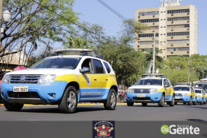 Confiram as fotos do Desfile Cívico de Dourados