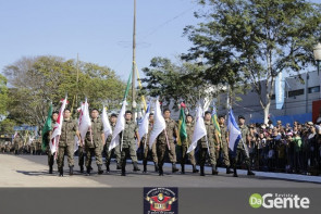 Confiram as fotos do Desfile Cívico de Dourados