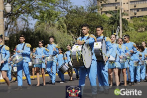 Confiram as fotos do Desfile Cívico de Dourados