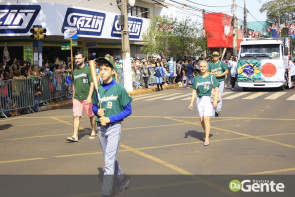 Confiram as fotos do Desfile Cívico de Dourados