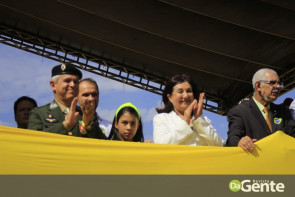 Confiram as fotos do Desfile Cívico de Dourados