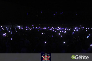 Confiram os clicks do show do Roupa Nova