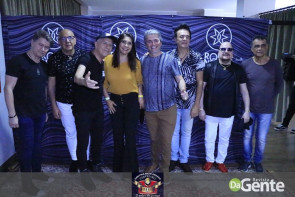 Confiram os clicks do show do Roupa Nova