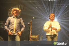 Confiram os clicks do show do  Chrystian e Ralf