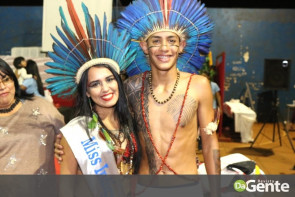 Confiram as fotos do Miss e Mister Indígena 2017