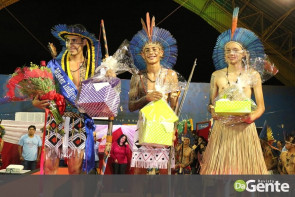 Confiram as fotos do Miss e Mister Indígena 2017