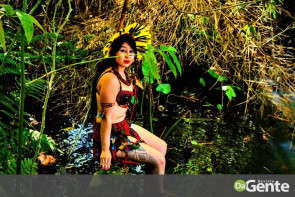 Kaliny Mamede; Conheça a beleza terena que registramos no final de semana