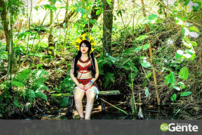 Kaliny Mamede; Conheça a beleza terena que registramos no final de semana