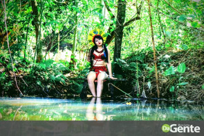 Kaliny Mamede; Conheça a beleza terena que registramos no final de semana