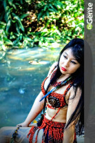 Kaliny Mamede; Conheça a beleza terena que registramos no final de semana