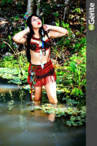 Kaliny Mamede; Conheça a beleza terena que registramos no final de semana