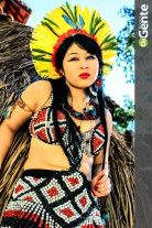 Kaliny Mamede; Conheça a beleza terena que registramos no final de semana